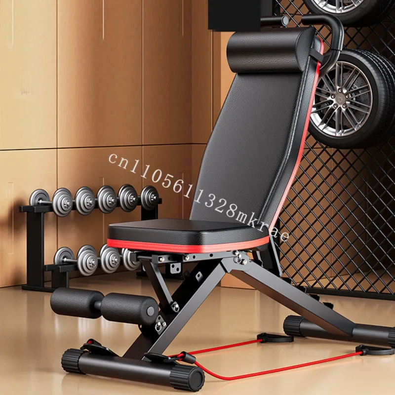 

New Sports Wholesale Strength Training Adjustable Exercise Stool Seat Chair Foldable Dumbbell Weightlifting Stool Indoor Gym