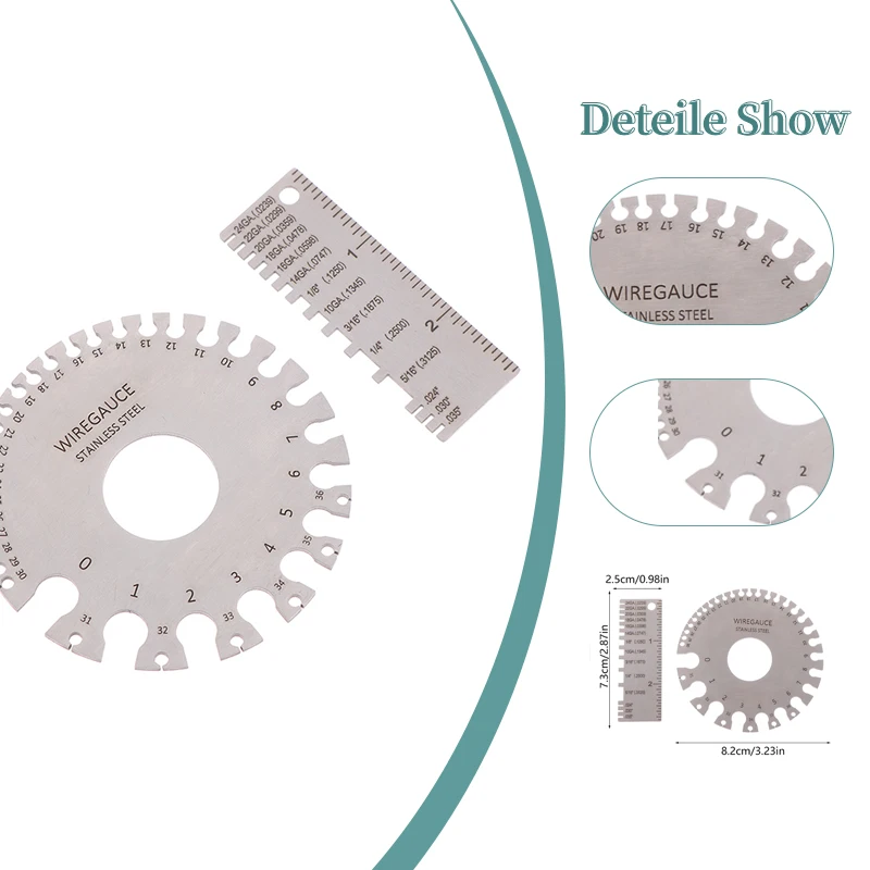 1Pcs 0-36 Round Awg…