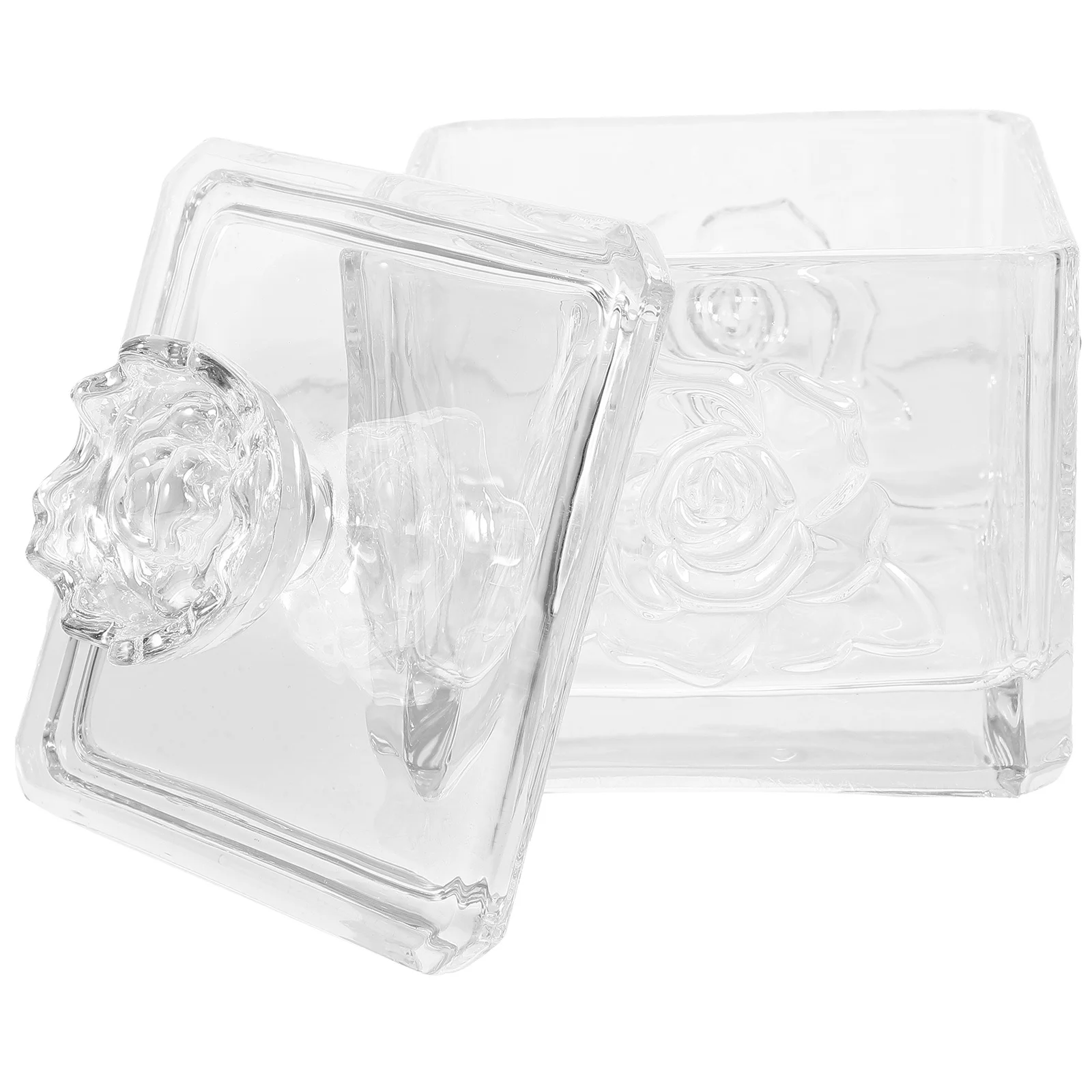 

Glass Sealed Storage Box Large Capacity Food Storage Container Airtight Moisture Proof for Tea Dry Food Candy Glass Sealed Jar