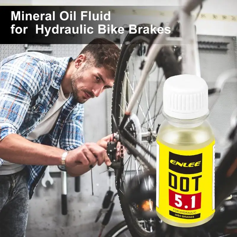 Bicycle Brake Mineral Oil System 60ml Fluid Cycling Mountain Bikes For Shimano 27RD Bike Hydraulic Disc Brake Oil Fluid