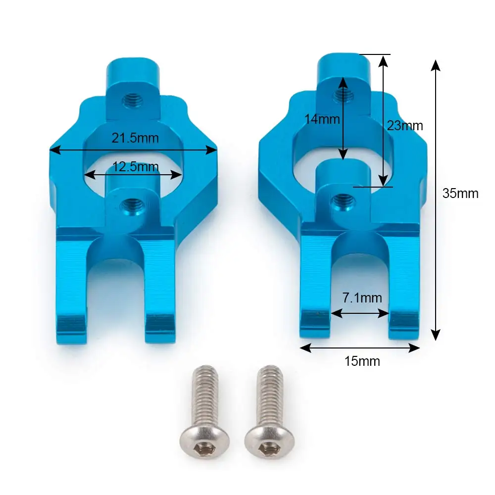 For 1/12 FY-01/02/03/04/05 WLtoys 12428 12423 RC Car Metal Upgrade Parts Front C-Hub