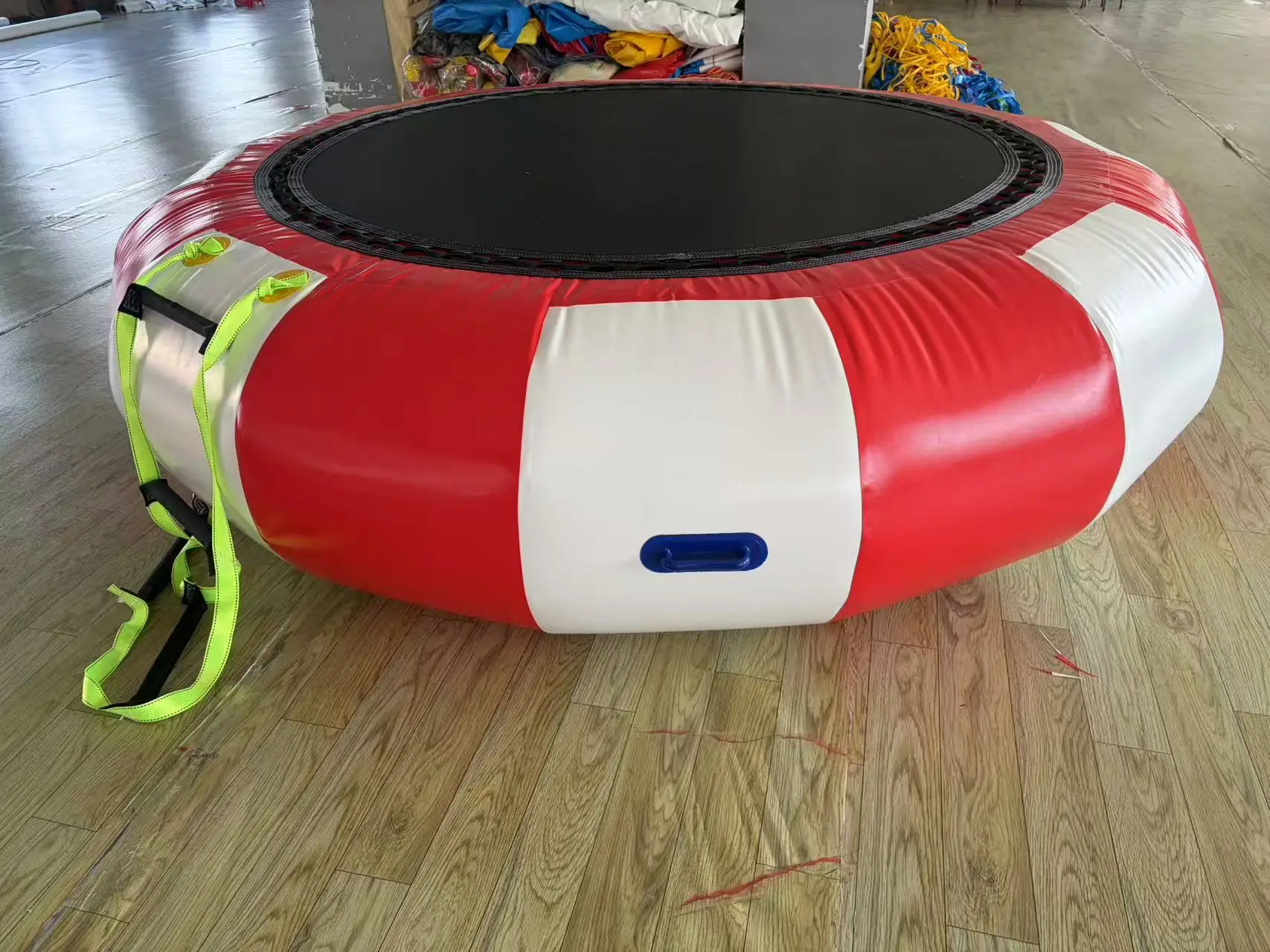 

PVC diameter 3m Inflatable Water Trampoline For Children/ Adults Floating Trampoline Inflatable Water Toys Game