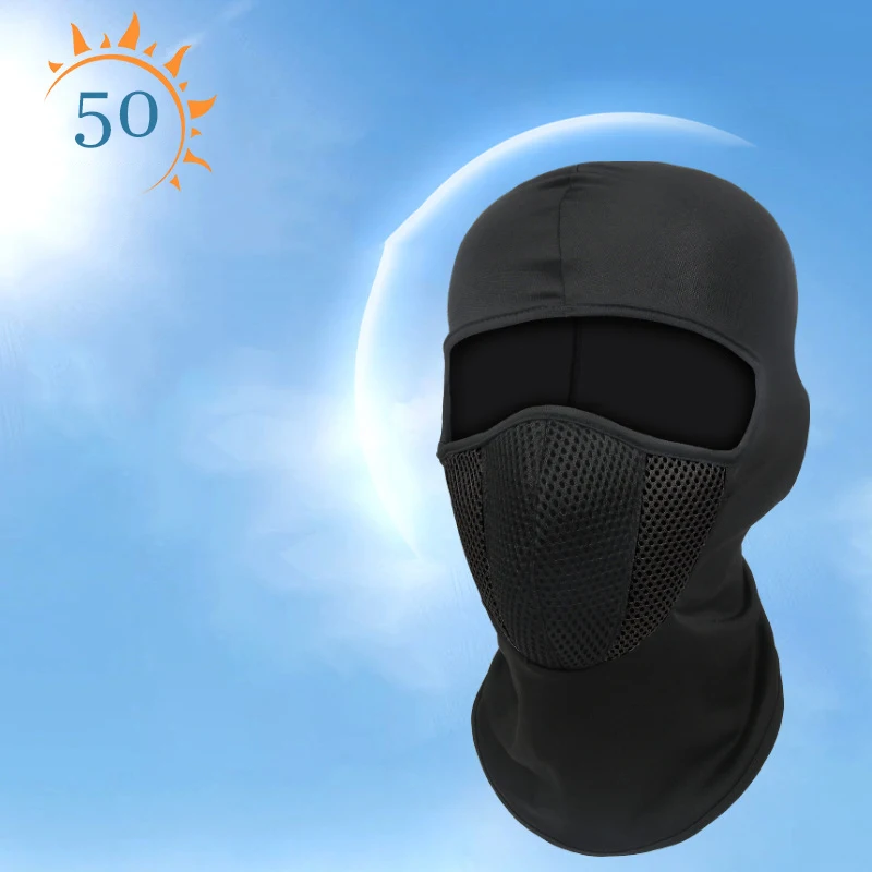 Breathable Full Face Mask Hat for Women Motorcycle Balaclava for Men Women Cycling Sports Dustproof Windproof Scarf Headgear