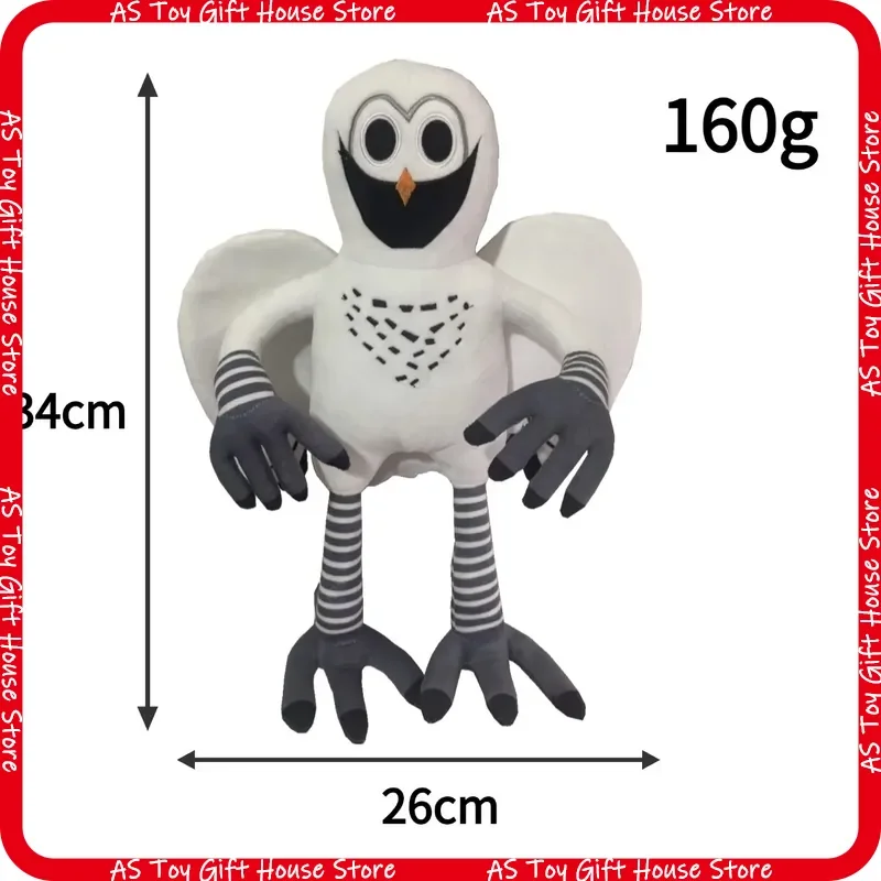 

Roblox 99 Nights In The Forest Owl Plush Toys 34cm 160g Soft Stuffed Animals Collectible Game Peripheral Gift For Game Fan