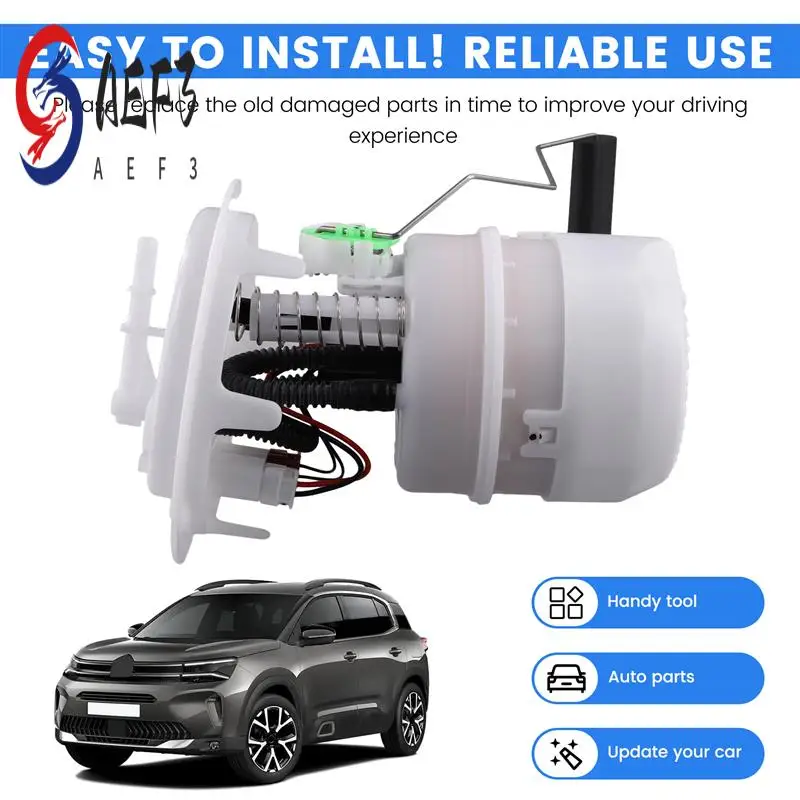 

AEF3-9682753580 Модуль автомобильного топливного насоса в сборе для Citroen C4 C5 04-12 307 03-09 E10526M 1525KJ 1525Q4 9682753