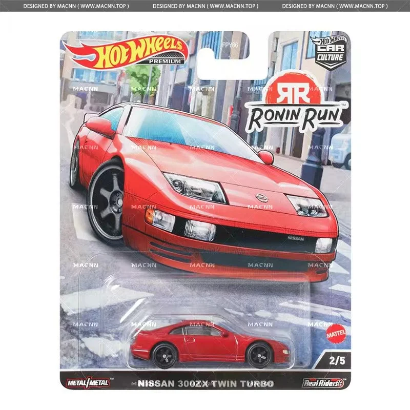 Hot Wheels Premium Car Culture Roin Run Diecast 1:64 Voiture Mazda Pandem Subaru Impreza, juguetes para niños, regalo para niños