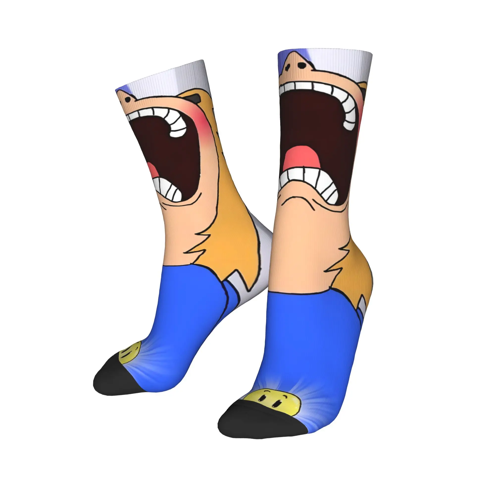 F-Fact A-Attack Adventures Design Crew Socks Stuff for Daily Wear Breathable  Dress Socks