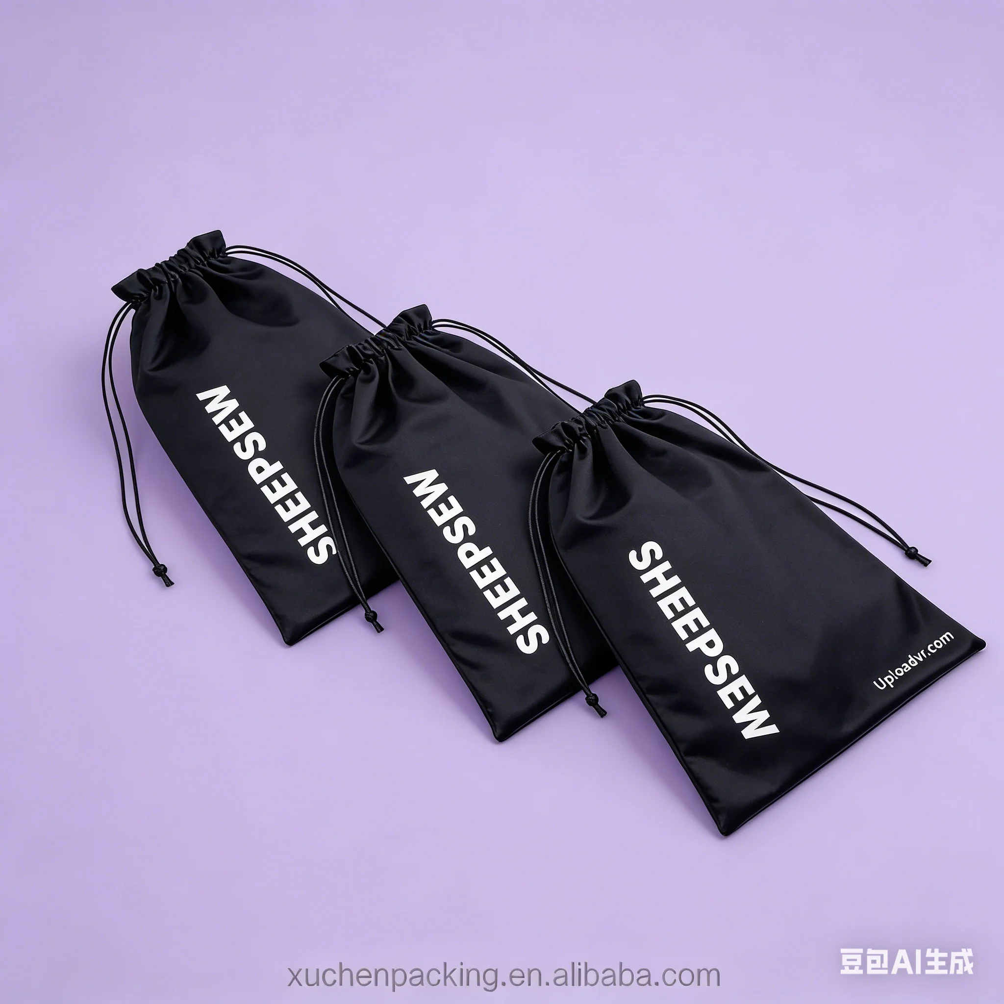 

Wholesale Large Microfiber Drawstring Dust Pouch, Customized Packaging Bag for Masquerade Masks & Swimsuits