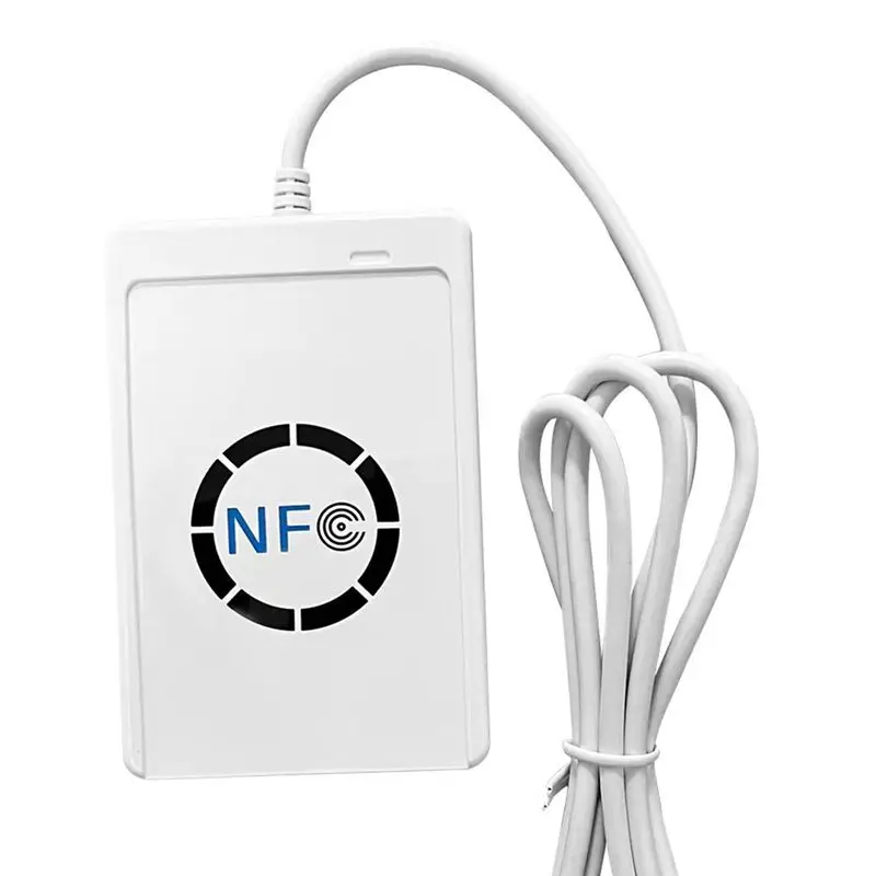 ABZZ-ACR122U RFID IC Smart Card Reader Duplicator +5XCUID Card Writer Copier Writable Clone 13.56Mhz ID IC Card Copier