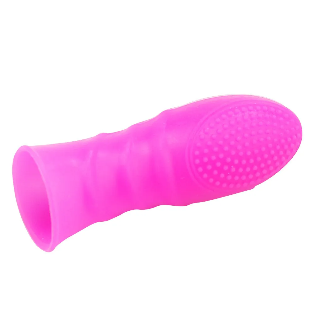 1PCS Clitoris G Spot Stimulator Finger Sleeves Vagina Sex Toys For Woman Masturbator Adults Products Finger Massage