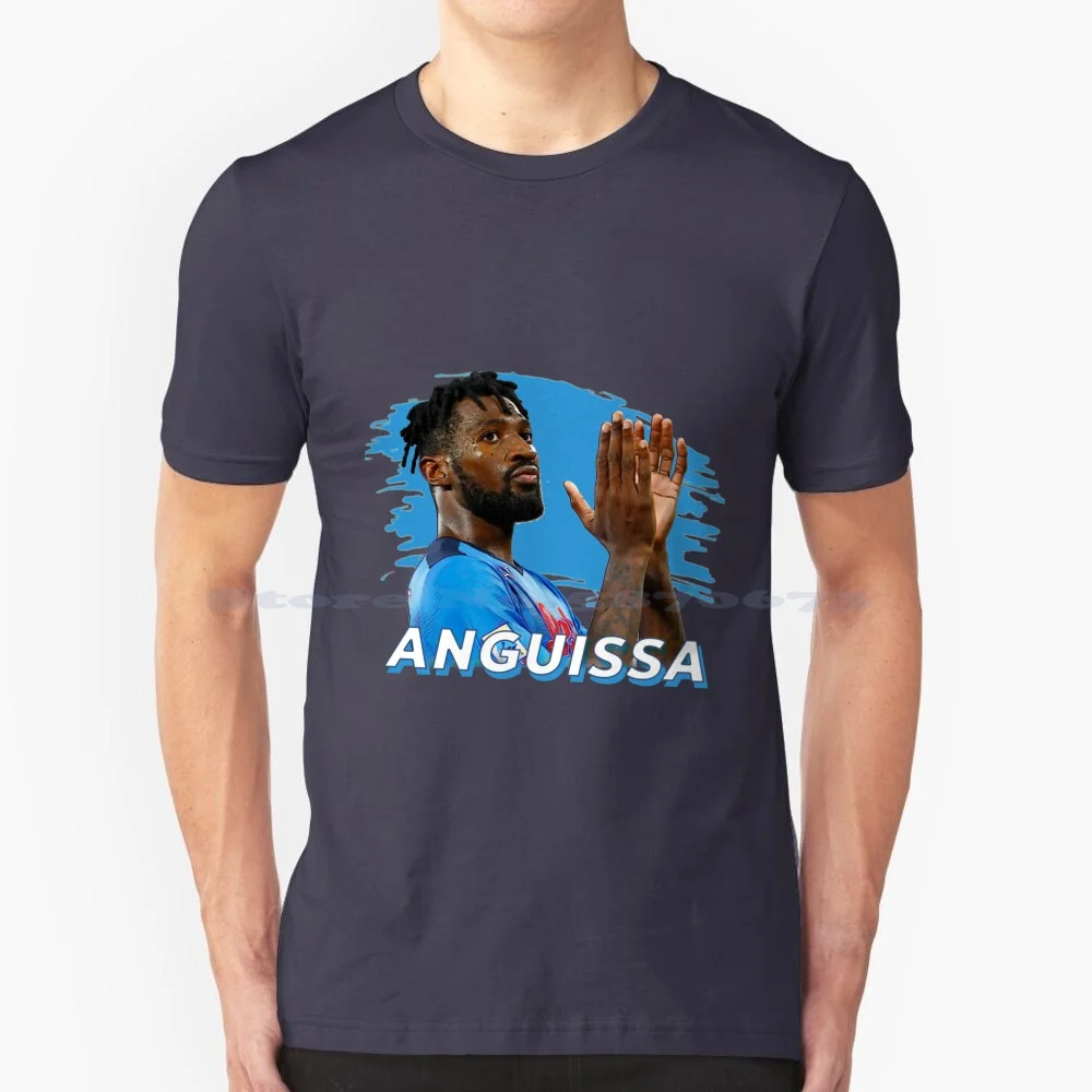 Frank Anguissa T Shirt 100% Cotton Tee Koulibaly Zambo Anguissa Sscnapoli Diego Armando Maradona Capitano Seriea Calcio