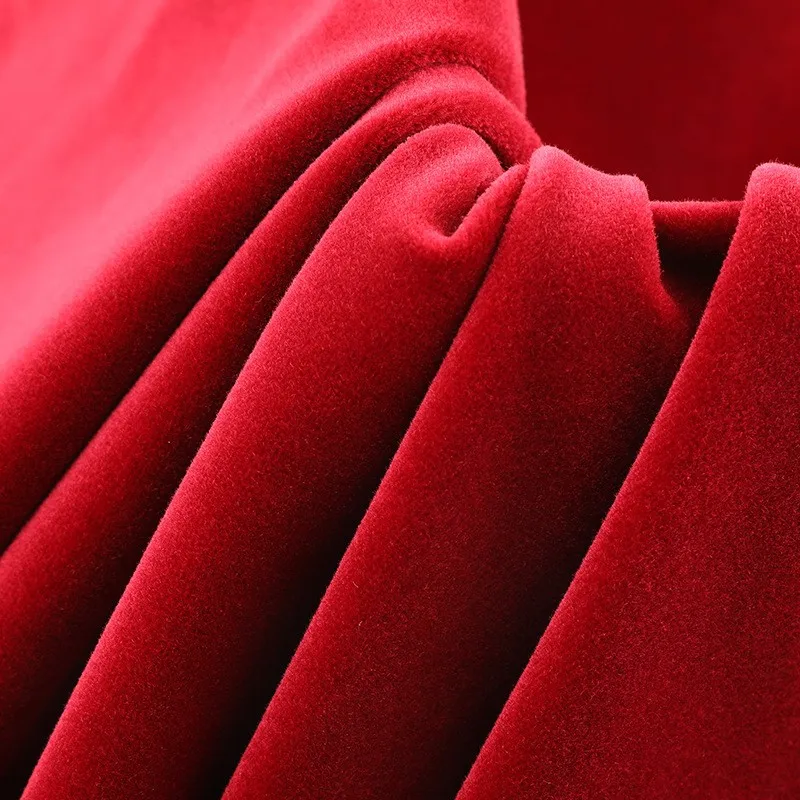 

280G all-cotton cotton flat fleece pure home textile fashion dress tablecloth fabric