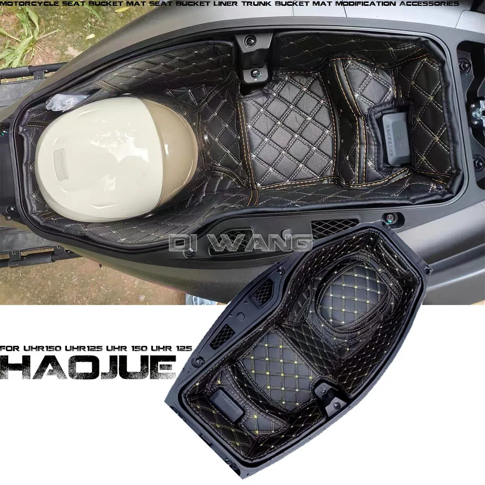 

Motorcycle Seat Bucket Mat Seat Bucket Liner Trunk Bucket Mat Modification Accessories For HAOJUE UHR150 UHR125 UHR 150 UHR 125