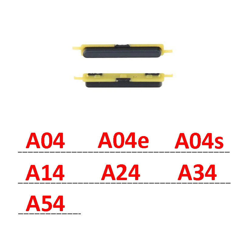 Phone Power Volume Button For Samsung Galaxy A04 A04e A04s A14 4G A24 A34 A54 5G New External On Off Side Key Repair Parts