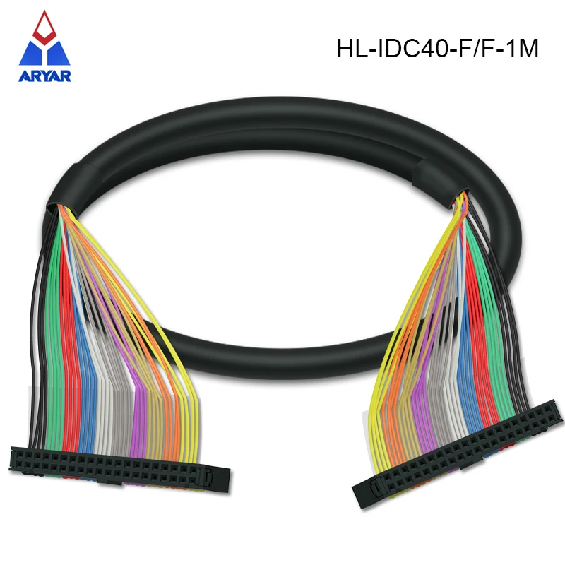 Industrial Grade IDC40 Extended Cable For Breakout bBoard Cable Round Cable With Preassembly