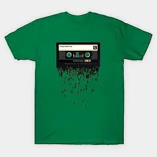 The Death Of  Cassette Tape 80S Retro    Unisex summer T-shirt Cotton fashion couple clothes