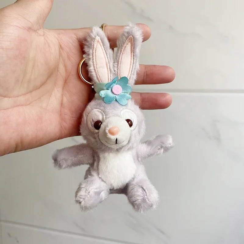لطيف ليتل أرنب أفخم قلادة المفاتيح تمثال القانون آلة دمية ألعاب من نسيج مخملي دمية معلقة الديكور هدية ليتل ر