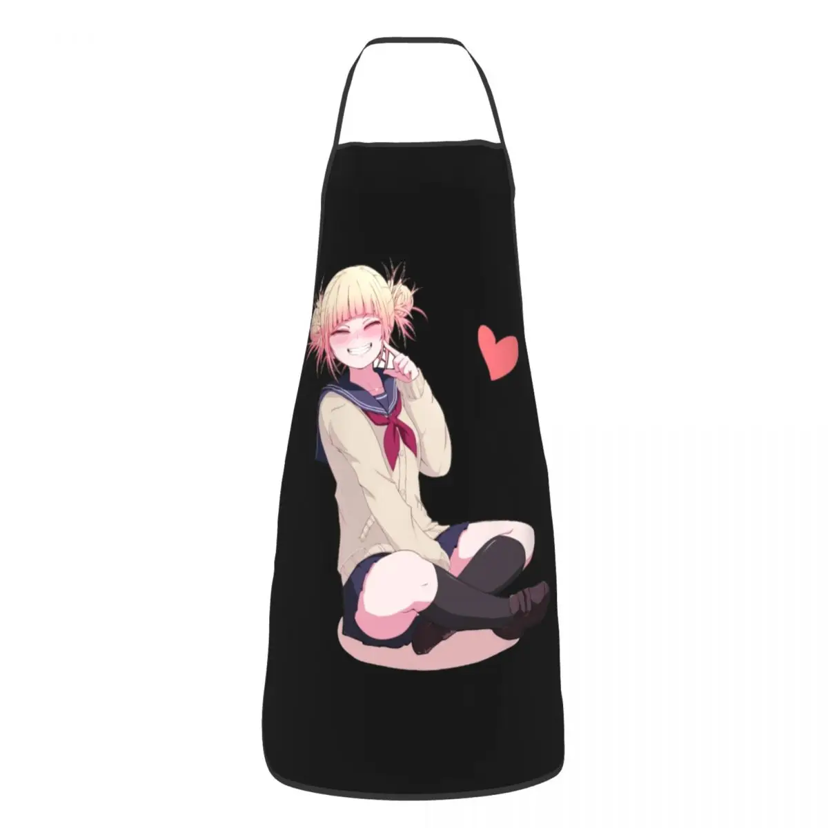 Custom Toga Himiko Love Bib Apron Adult Women Men Chef Tablier Cuisine for Cooking  Japan Anime My Hero Academia Gardening