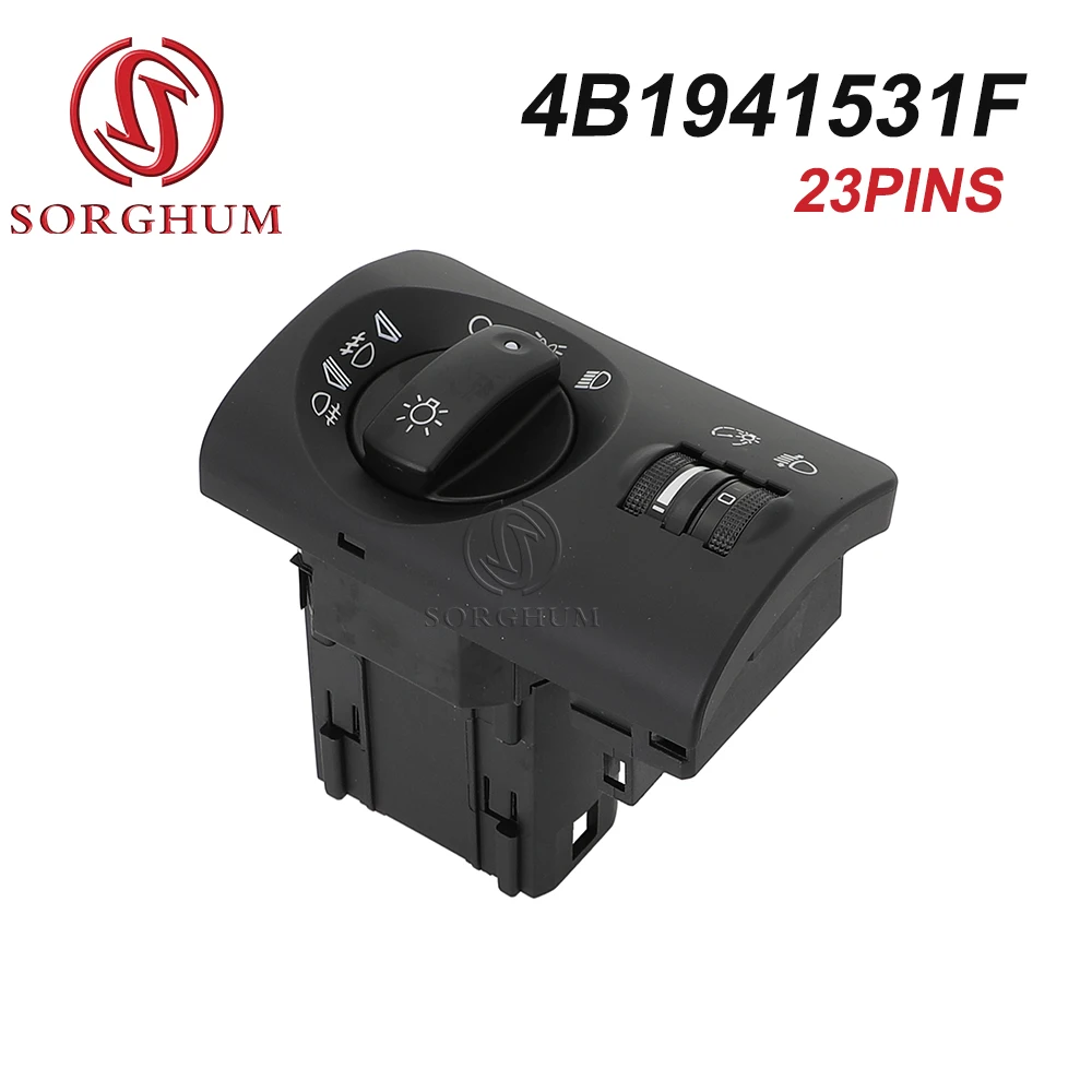 SORGHUM New Headlight Auto Control Head Lamp Switch Light Switch 4B1941531F 4B1 941 531F For Audi A6 4B C5 from 2001- 2004