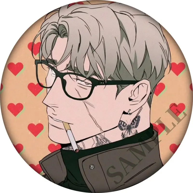 Korean BL Manhwa Wetsand Cosplay Badge Anime Brooch Pin Accessories For Clothes Backpack Decoration gift