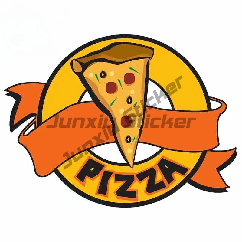 

For Pizza Logo Personality Creative Car Stickers Car Accessories Decal Graffiti Motorcycle for JDM SUV
