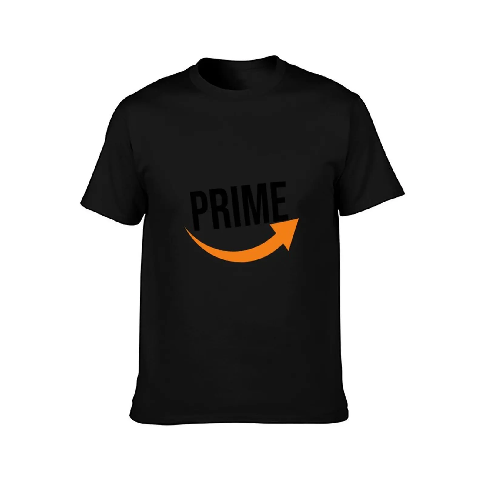 Amazon logo, prime logo T-Shirt cotton graphic tees tops mens graphic t-shirts