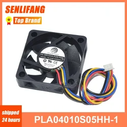 For POWER LOGIC PLA04010S05HH-1 PLA04010S05HH DC5V 0.27A 4010 4CM 40x40x10mm 40*40*10mm 4Wires PWM Chipset Cooling Fan