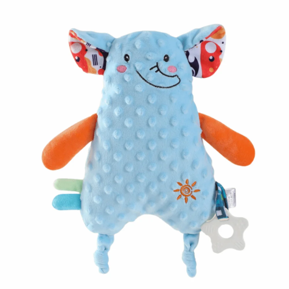Fashion Lion Rabbit Baby Comforter Toy Cute Soft Plush Animal Placate Dolls Cartoon Wear-resistant Animal Stuffed Toys Girl Boy