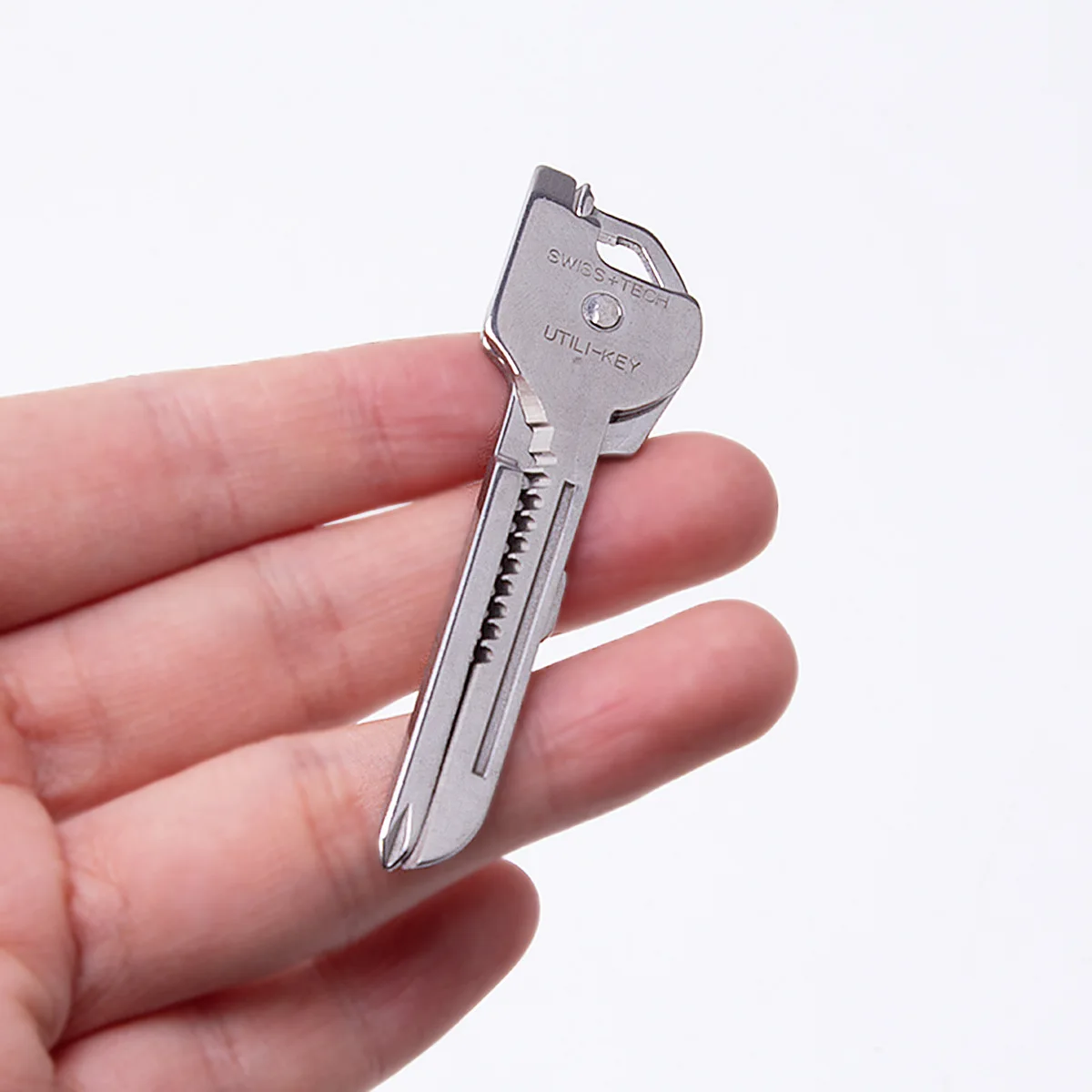 5 in 1 EDC Multi Tool Key Metal Utili-Key Key Chain Pendant Novelty Pocket Cutter Mini Knife Unboxing Knife Screwdriver Keychain
