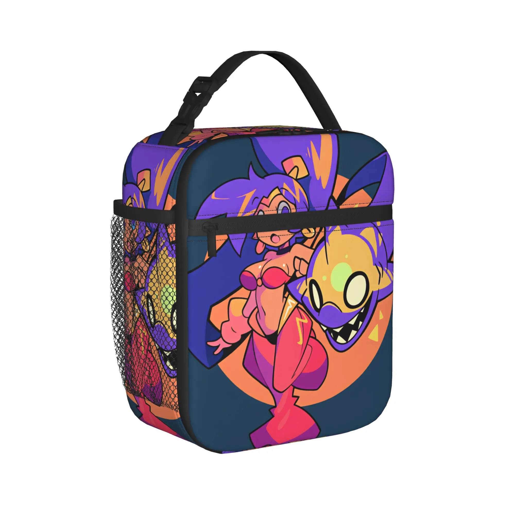 Shantae Half Genies  Lunch Bag  Picnic Lunch Box For Unisex Funny Print Tote Food Bags Oxford Portable Zipper Cooler Bag