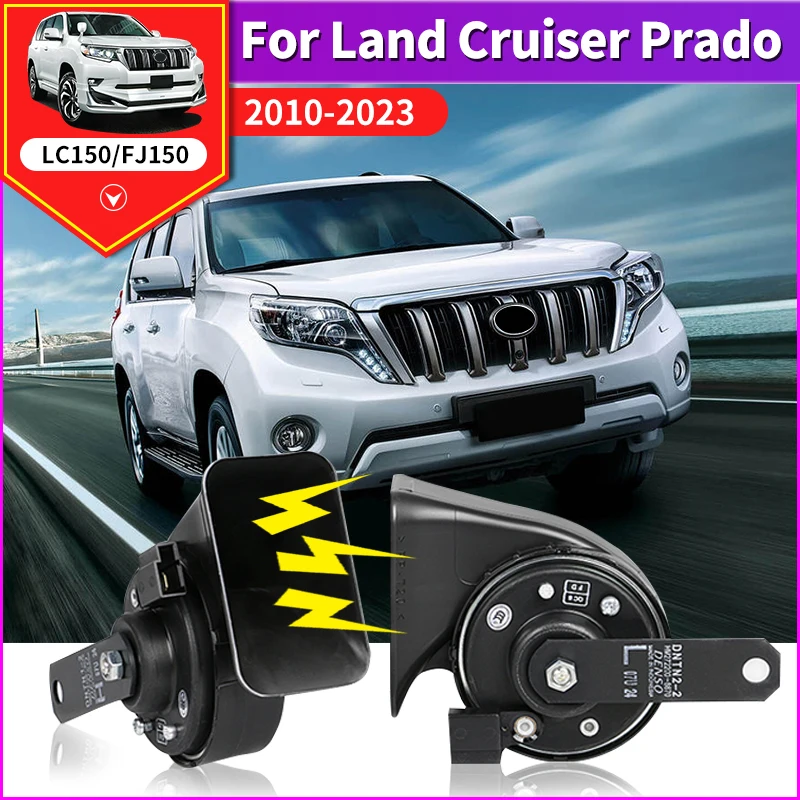 

For 2010-2023 Toyota Land Cruiser Prado 150 Snail Horn Tweeter LC150 Fj150 Exterior Upgraded Modification Accessories body kit