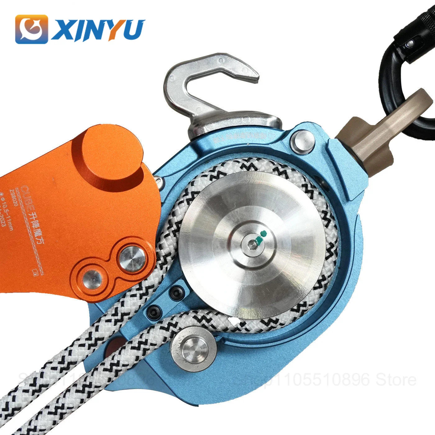 200kg Electric Descender High-Altitude Work, for Precise Speed Control Sturdy Rope Controller for Industrial Rope Access,AWAH Z3