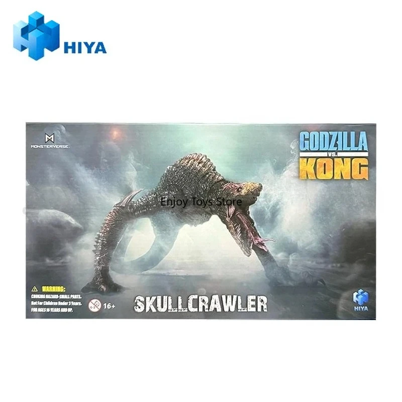 

In Stock HIYA 11CM 4.4inch Action Figure Exquisite Basic Series Godzilla Vs. Kong Skull Crawler