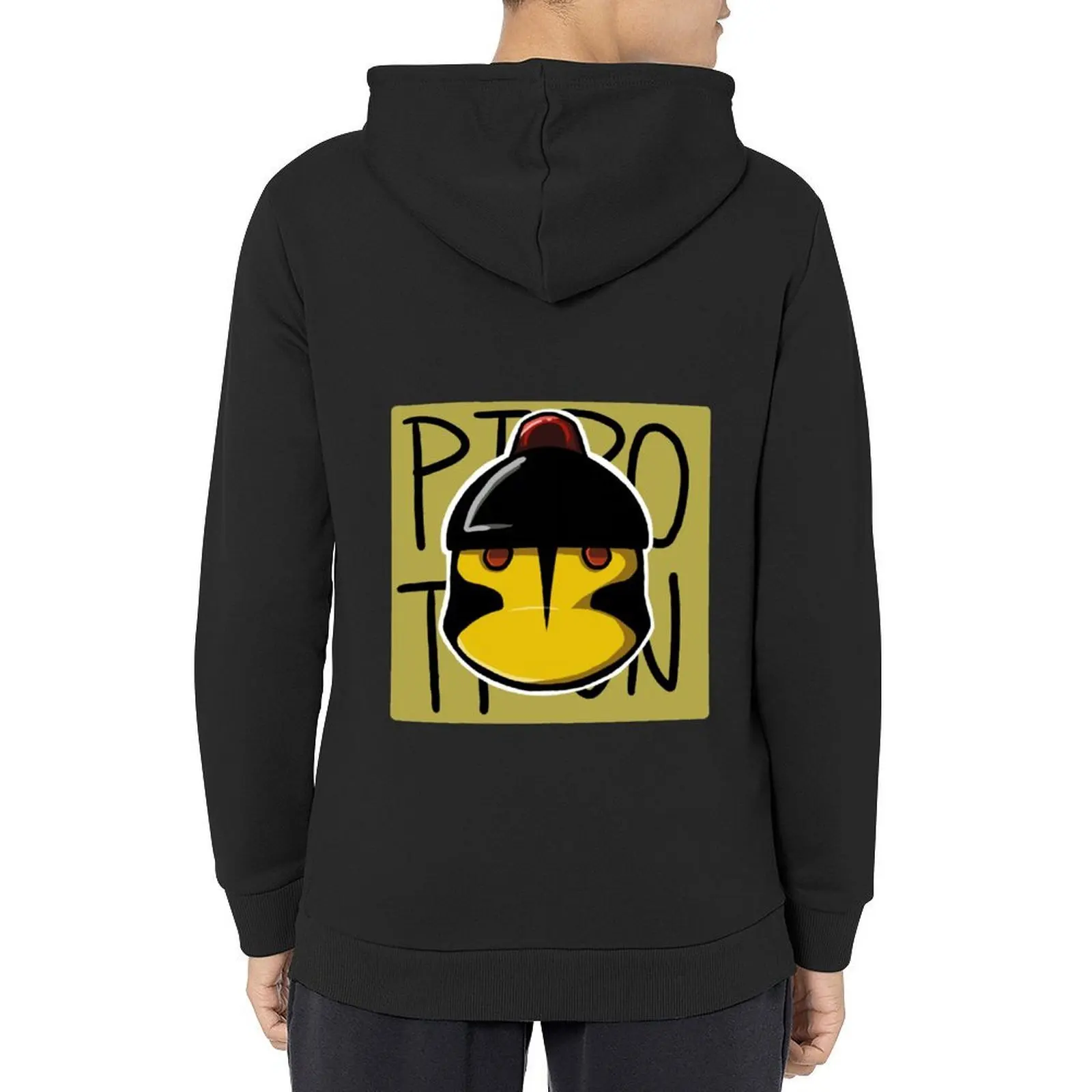 

Pipotron Yellow Ape Escape Hoodie men's clothing men's clothes autumn japanese style graphic hoodies