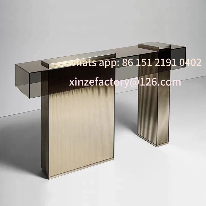 

Customizable Light Luxury Entrance Platform Modern Simple Living Room