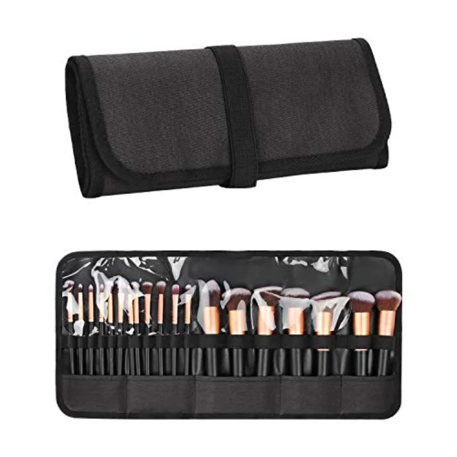 

OCHEAL Makeup Brush Holder, Makeup Brush Organizer, Travel Makeup Brushes Bag Cosmetic Bags Pouch for Women Cosmetic Brushes Ma