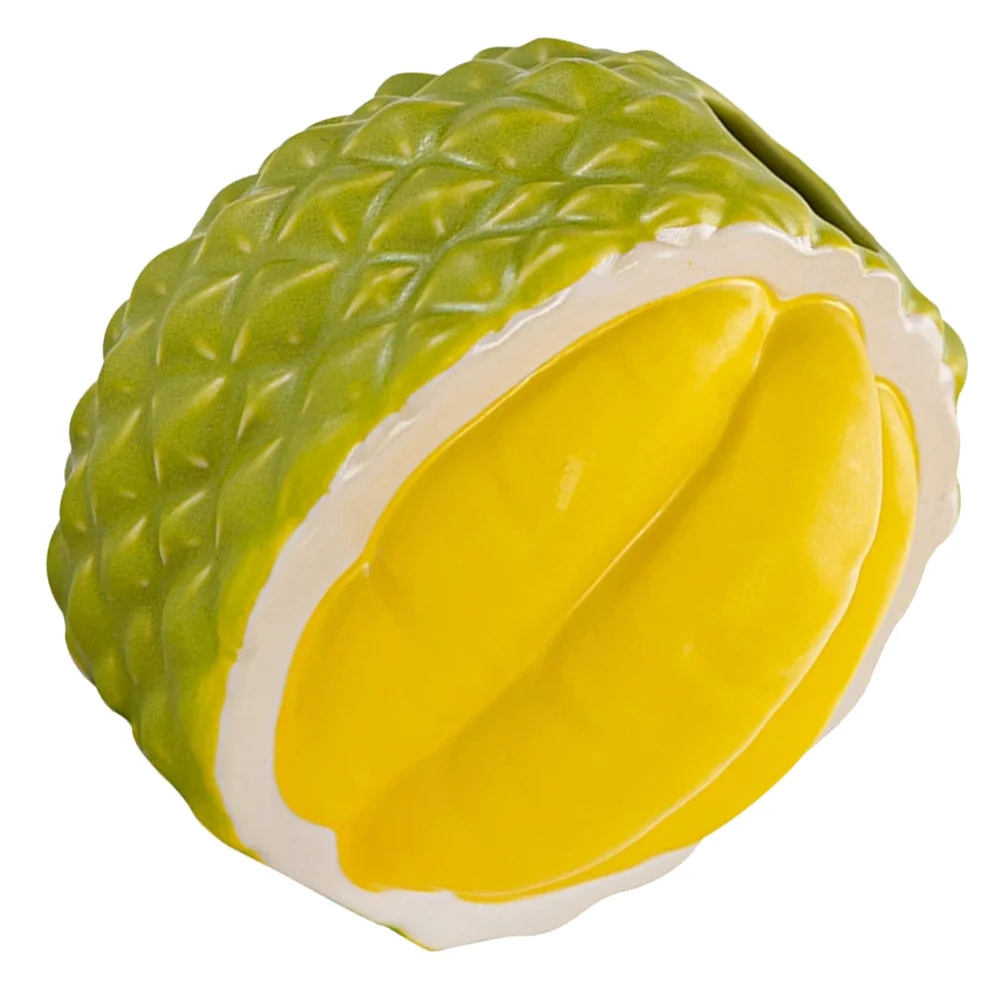 

Decorative Durian Ceramic Vase Flower Pot Desktop Planter Pot for Hydroponic Plants Home Office Decor Modern Vase