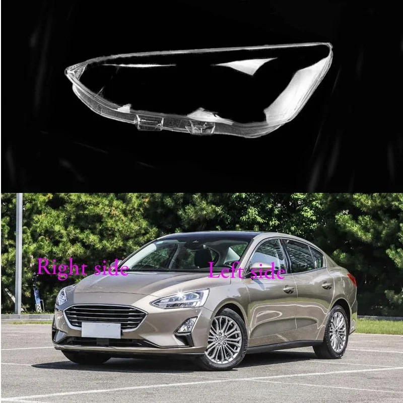 

For Ford Focus 2019 2020 Headlight Shell Lamp Shade Transparent Cover Headlight Glass Headlamp Cover