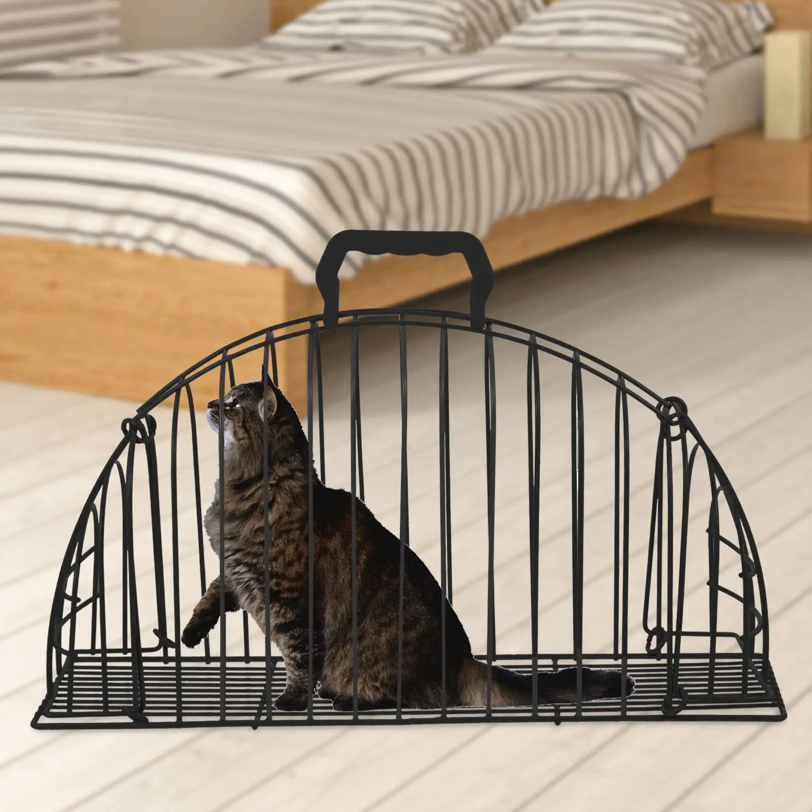 

Washing Cat Cage Bath Cats Shower Pet Blowing The for Grooming Iron Bathing Travel