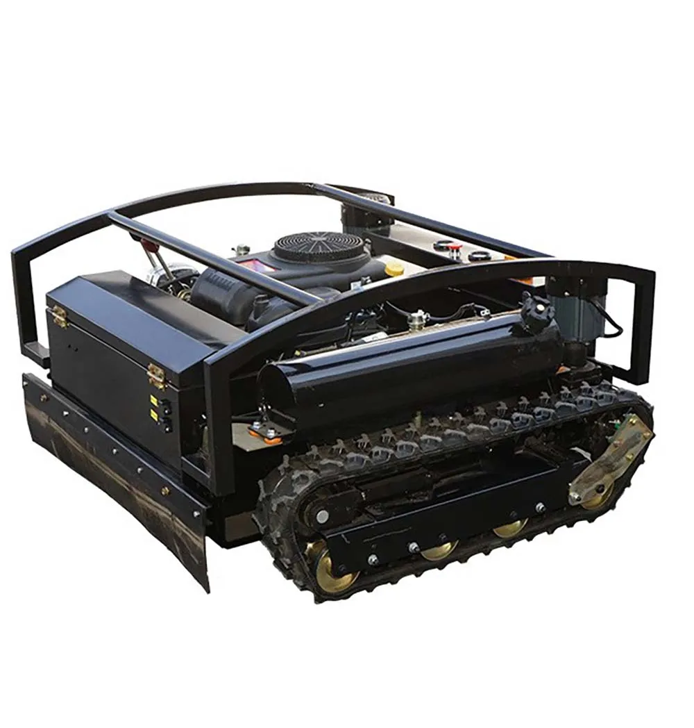 

16hp Gasoline power 800mm width Unmanned multifunctional robot remote control mountain lawn mower