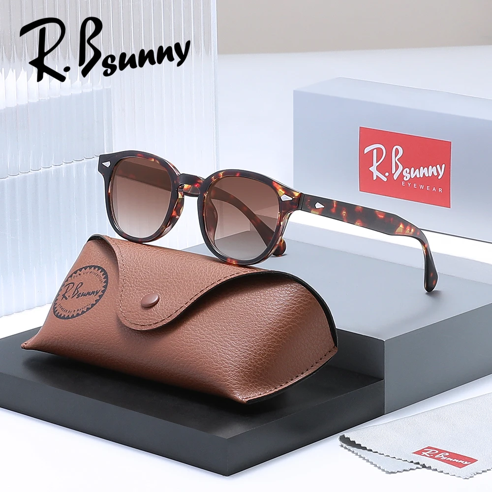 

Новые модные круглые солнцезащитные очки для мужчин и женщин, роскошные винтажные ацетатные очки для водителя, маленькая оправа, уличные очки