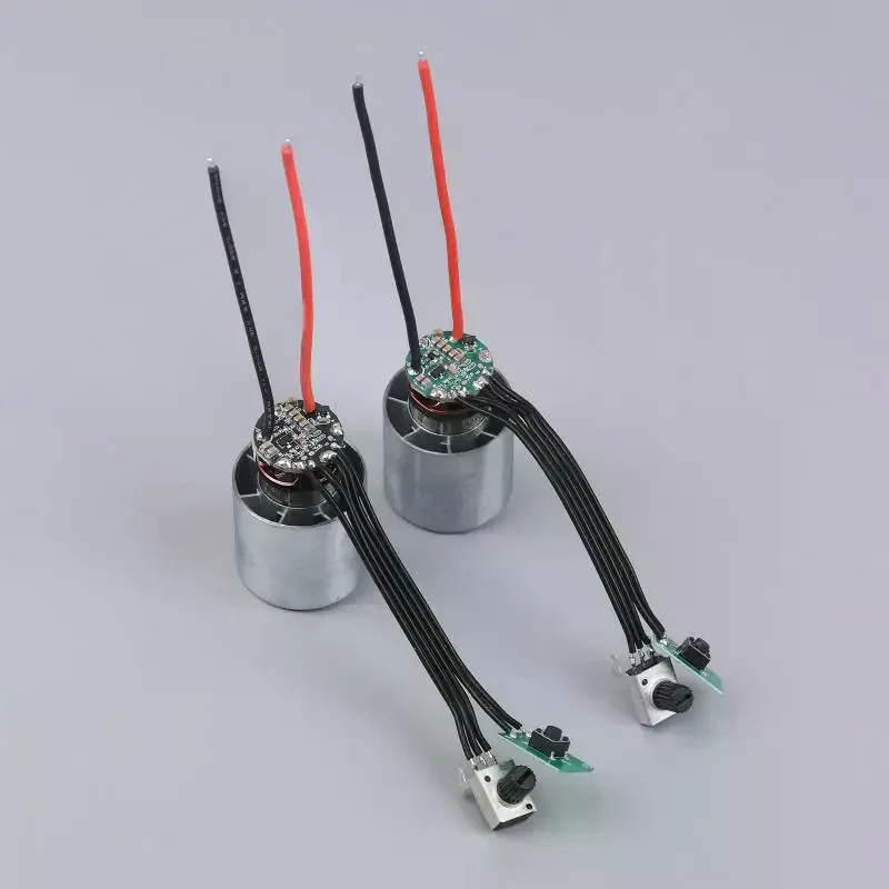 Superior 2S/3S DC 7.4V 12V Mini BLDC Brushless Motor with Speed Adjustment Driver and Robust Ducted Fan