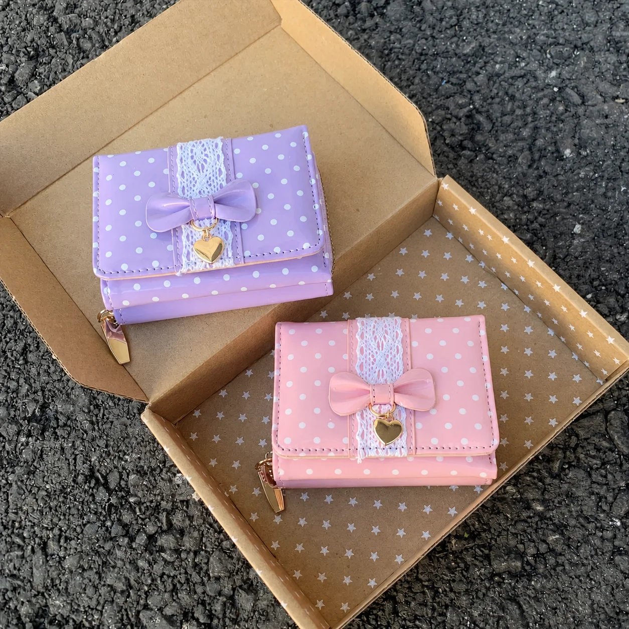 Women'S Tri-Fold Wallet Ultra Lightweight Tri-Fold Coin Purse Coin Card Holder Cute Pu Wallet For Shopping Crossbody Bag