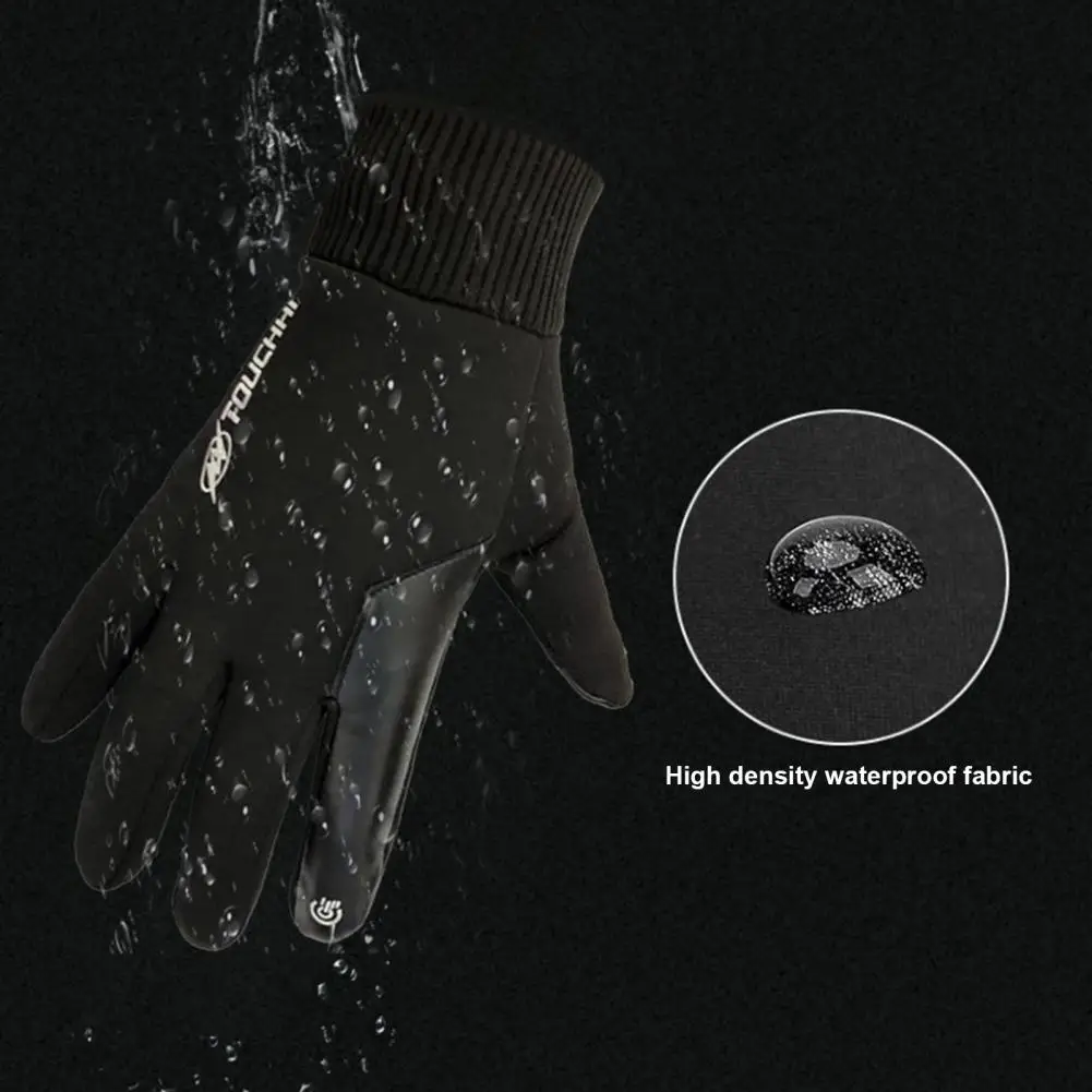 الطقس قفازات ركوب الدراجات Usb قفازات ركوب الدراجات للطقس لمس المضادة للانزلاق قفازات الشتاء مقاوم للماء للرجال النساء في الهواء الطلق