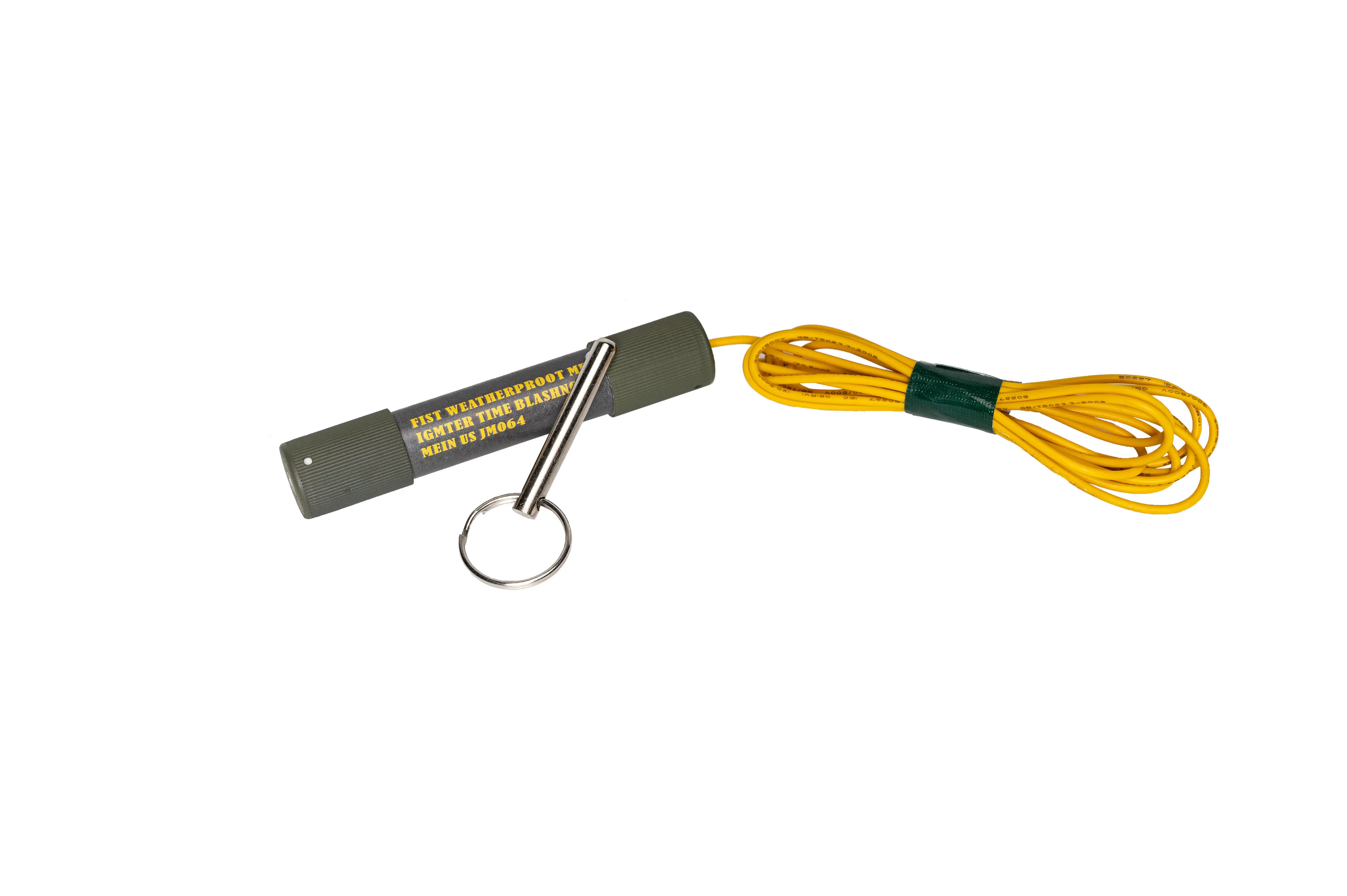 Interrupteur à gâchette associé à l'armée américaine M60/M07, Tube de tir, modèle de détonateur, gilet en fil, accessoire de poche