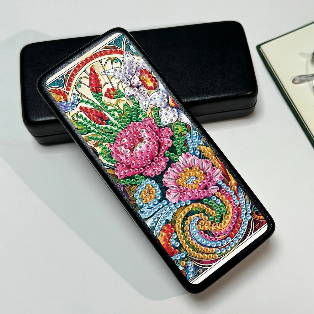 DIY الماس اللوحة نظارات صندوق تخزين الماس الفن النظارات الشمسية حالة الماس الفن النظارات الشمسية حالة للتخزين للبالغين المبتدئين #4