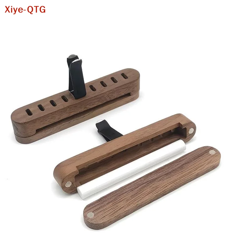 NEUER Holz-Autoduftspender Nachfüllbar, Auto-Duftclip-Diffusor, Auto-Aromatherapie-Diffusor Langanhaltender Raumduft