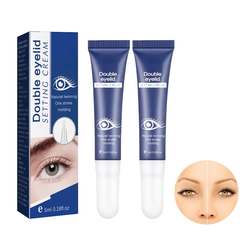 Double Eyelids Shaping Cream Professional Quick Dry Traceless Lasting Lift Waterproof Double Eyelids Styling Cream Eye Beauty