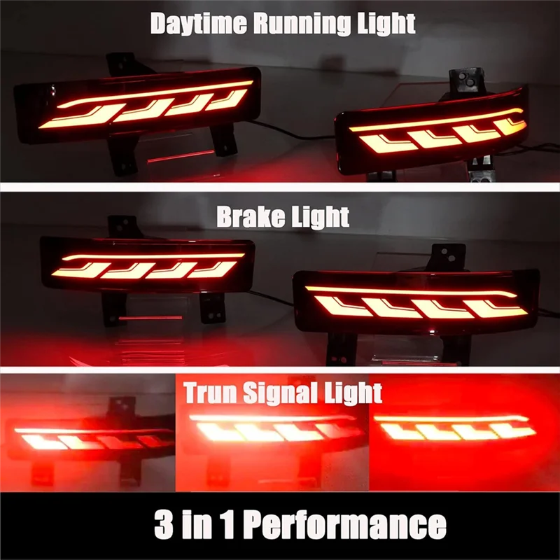 

AB96-Rear Bumper Reflector Light For Honda CRV CR-V 2020-2022 Rear Turn Signal Lights