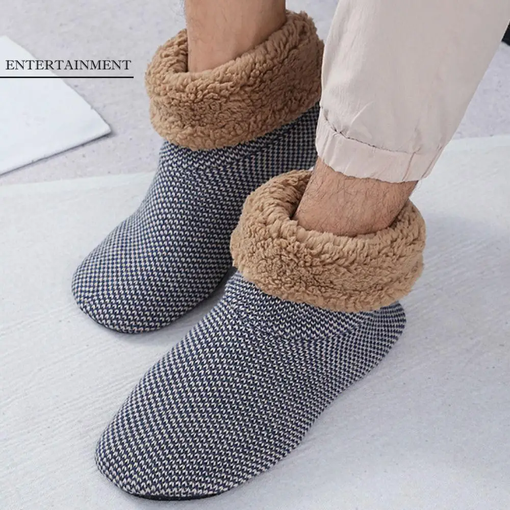 

Fashion Plush Thick Thermal Socks Anti Slip Stripe Fleece Floor Socks Fluffy Fur Winter Warm Socks Gifts